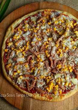Pizza Sosis Jumbo (Tanpa Ulen)