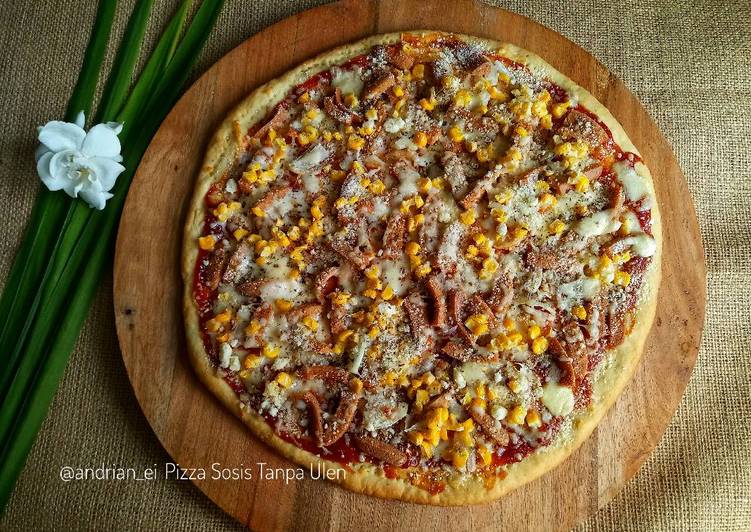 gambar untuk resep Pizza Sosis Jumbo (Tanpa Ulen)