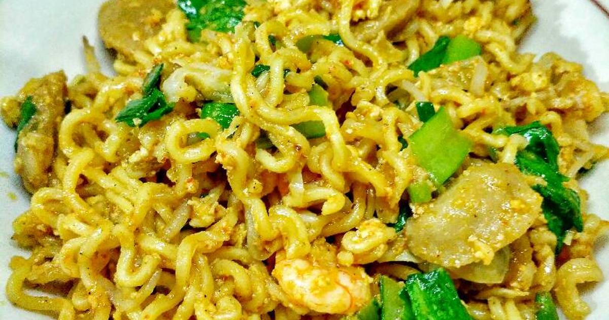 Resep Mie  Instan Goreng  Mie  Goreng  Jawa  oleh Mashi 