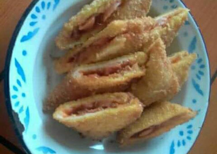 resep lengkap untuk Roti chrispy