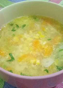 Sup jagung wortel
