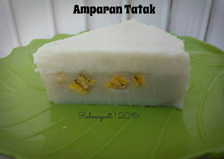 resep lengkap untuk Amparan Tatak