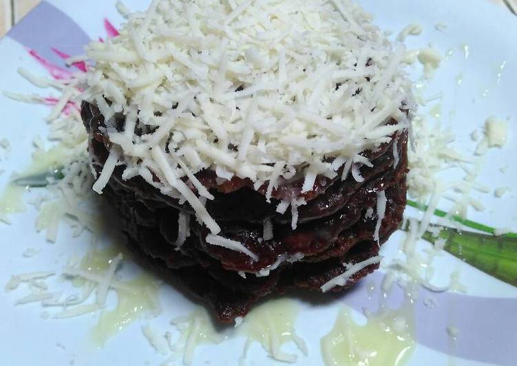 Resep Pancake coklat Kiriman dari Elisabeth Irine