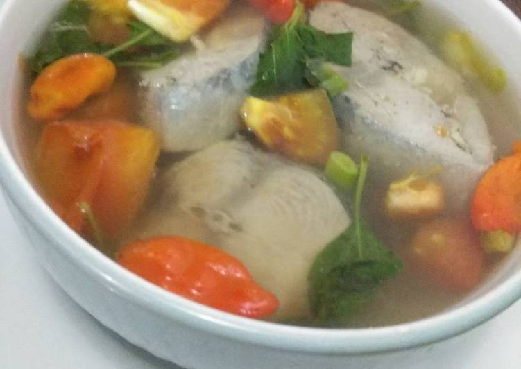  Resep  Sup Ikan Tongkol Kemangi Kuah  Bening  oleh Anily 