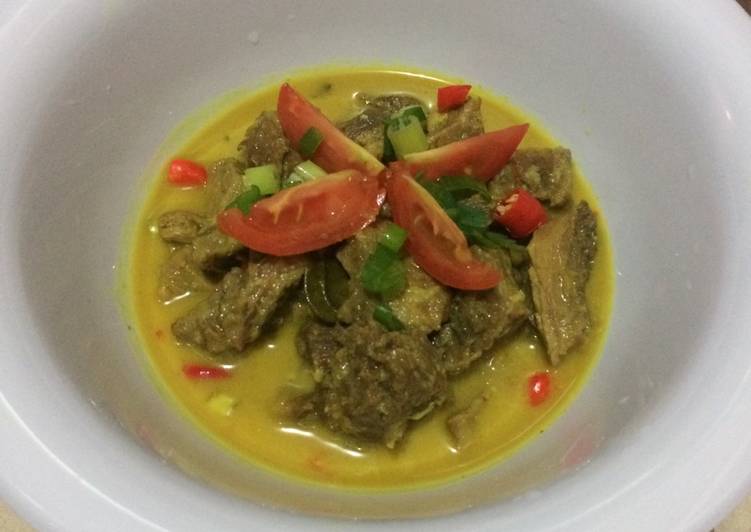 resep masakan Gulai daging sapi