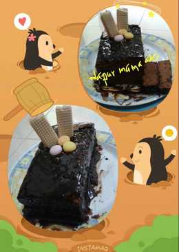 Simple Eggless Chocolate Cake #pr_egglesscake