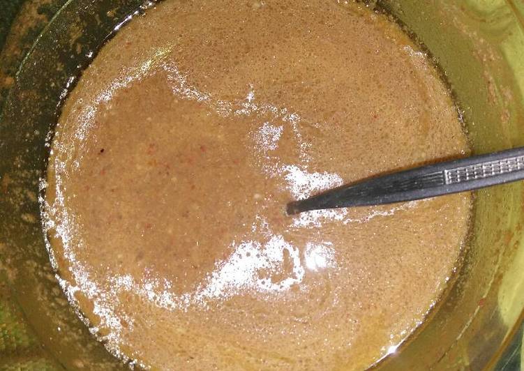 resep makanan Bumbu kacang untuk cilok