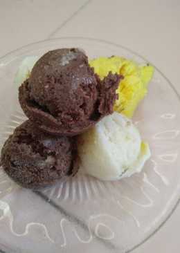 Ice cream susu/santan lembut aneka rasa