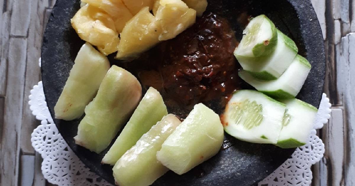 634 Resep Bumbu Rujak Buah Enak Dan Sederhana Cookpad 