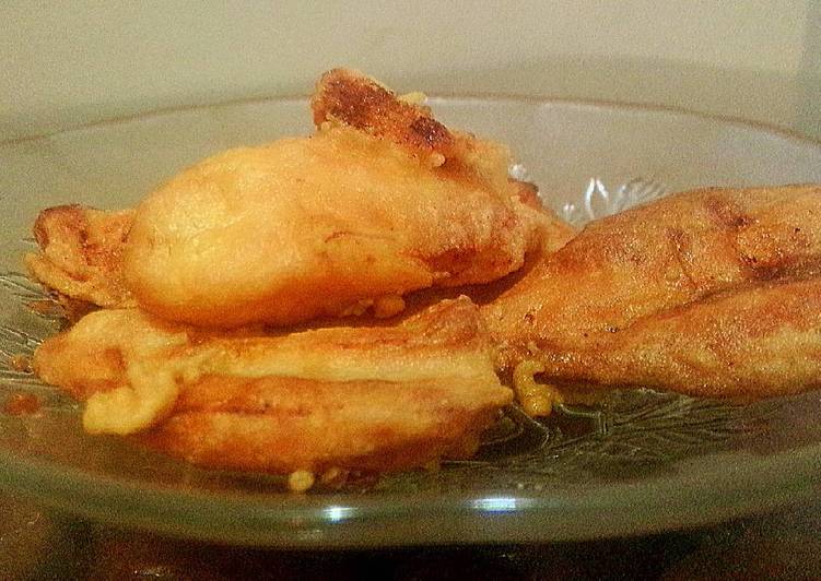 bahan dan cara membuat Pisang goreng tepung