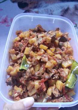 Sambal goreng kentang ati ampela