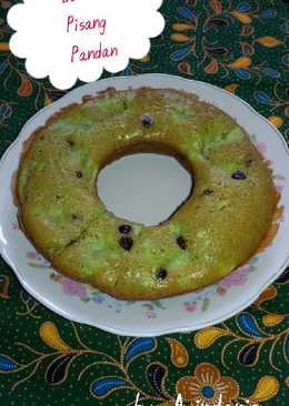 Bolu Pisang Pandan