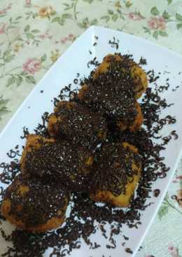 Pisang nugget coklat melted