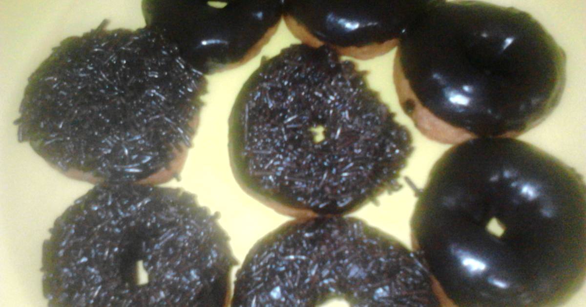 Resep sweety brownie donut ala kiddos