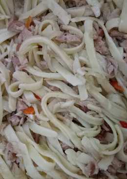 Fettucini Tuna Aglio Olio