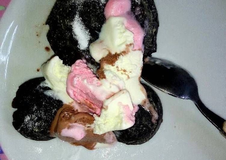 gambar untuk resep makanan Choco lava full love