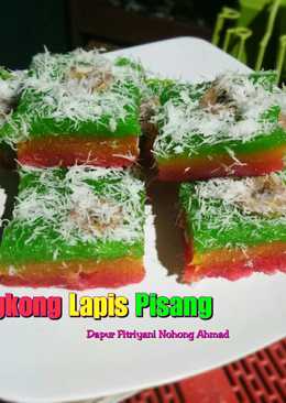 Kue Singkong Lapis pisang ala Dapur Fitri