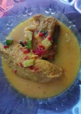 Sayur tahu kulit santen