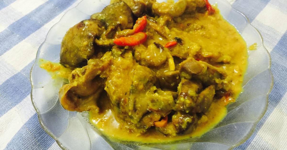 Resep Ati Ayam bumbu rujak ala helmychimon