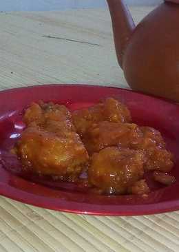 Ayam crispy saus tomat