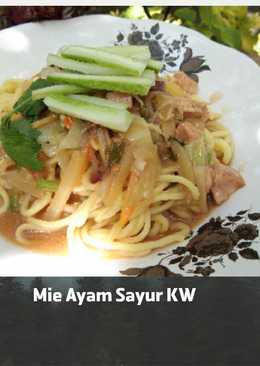 Mie Ayam Sayur KW