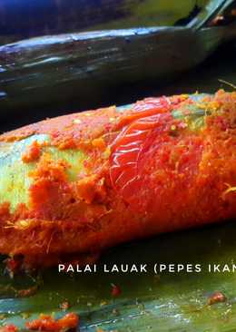 Palai Lauak/Pepes Ikan (khas minang)