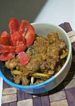 Rendang mantab ala aqyu