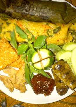 Pepes nasi bakar