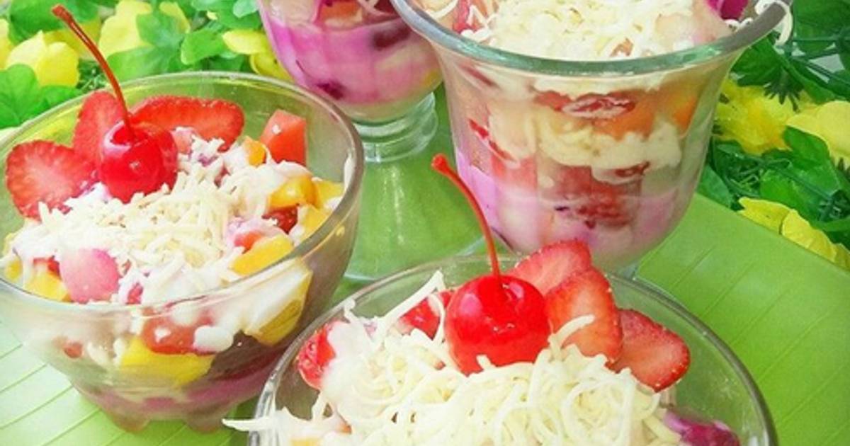  Resep  Salad  Buah  Yogurt  Keju oleh aktri nurfaa Cookpad