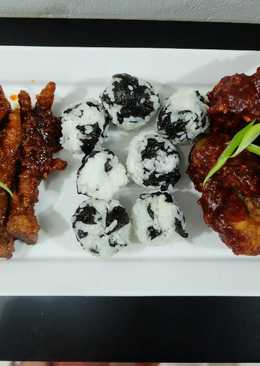 Ayam goreng bumbu Korea / spicy korean fried chicken