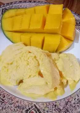 Es krim mangga homemade