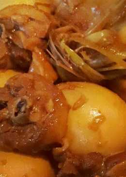 Ayam & telur bumbu kecap