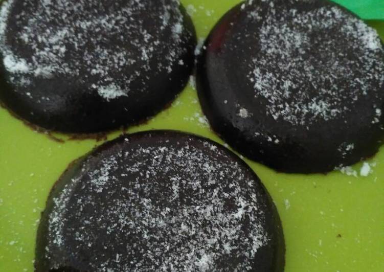 gambar untuk resep Chocolate lava cake