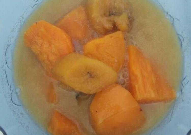 resep Kolak Pisang & ketela????