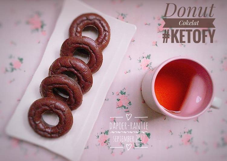 gambar untuk resep Donut Cokelat Keto ala Rantie