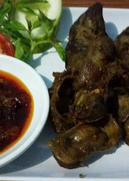 Rempela Ati Ayam Goreng Bumbu Ungkep