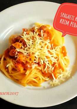 Spaghetti keju krim pedasðŸ˜˜