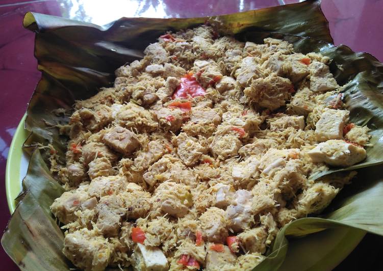 resep lengkap untuk Botok Tahu Tempe Resep Ibunda