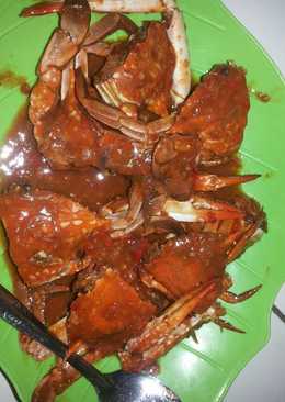 Kepiting (Rajungan) saus tiram