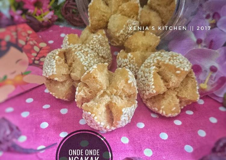 gambar untuk resep makanan Onde Onde Ngakak /Onde Onde Ketawa