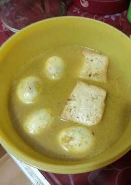 Opor telur tahu
