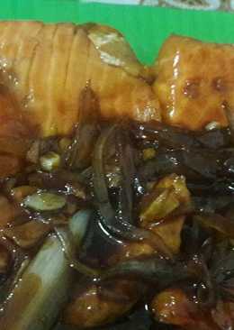 Salmon teriyaki