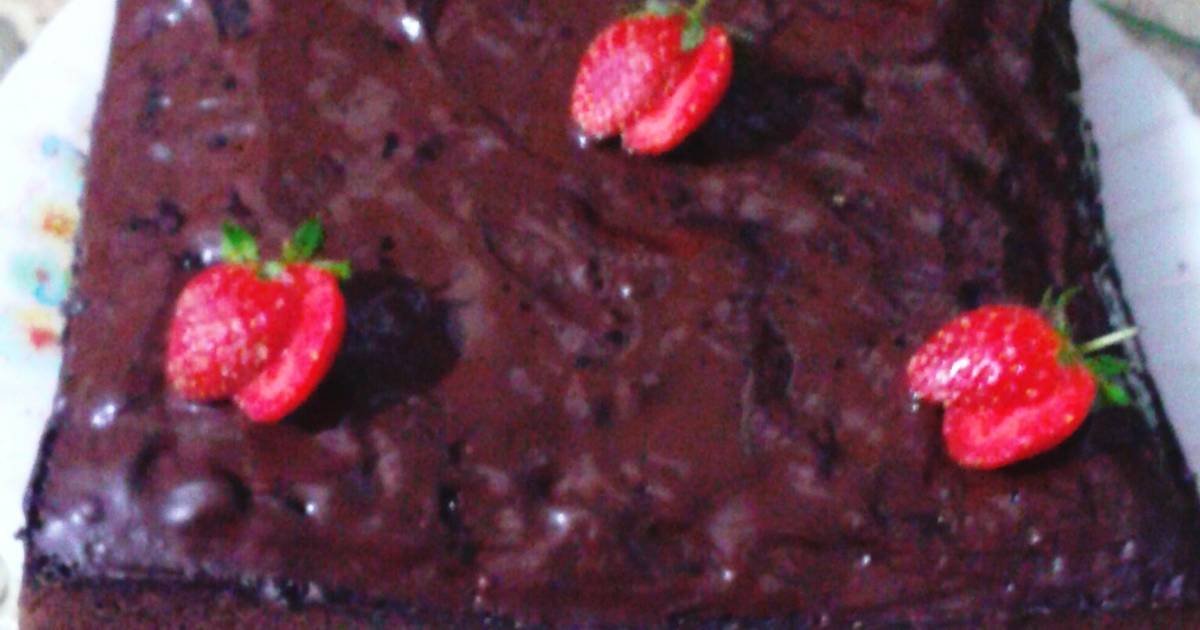 Resep cake choco ganache