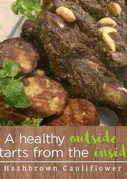Hashbrown Cauliflower [Keto Friendly]