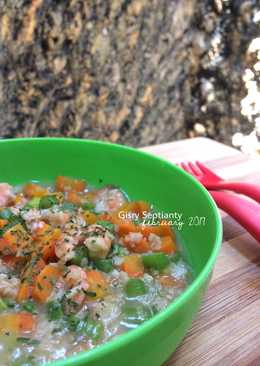 Sop Udang Oatmeal #EasyToddlerMeals