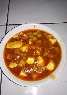 Kentang telur saos laponte