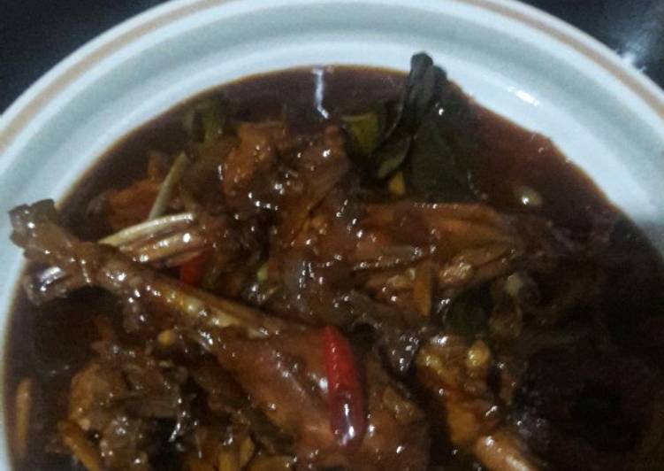 resep makanan Ayam kecap manis pedas