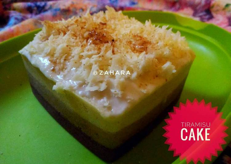 Resep Bolu Tiramisu Kukus (Tiramisu Cake) By Zha Annisa Zahara