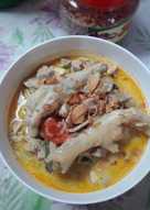 Lodeh nangka muda (tewel) ceker