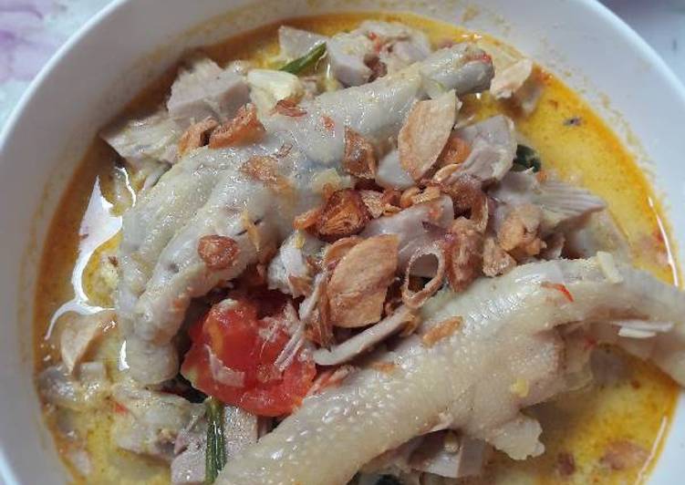 gambar untuk resep makanan Lodeh nangka muda (tewel) ceker